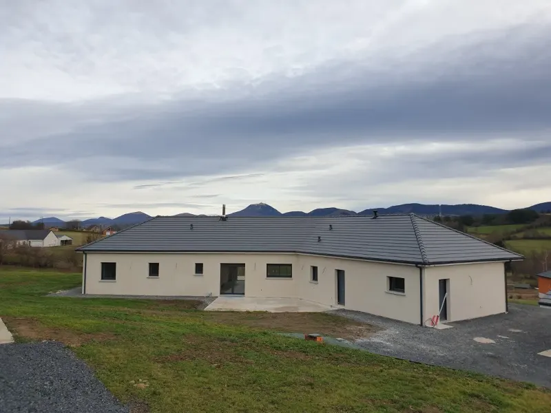 Maison plain-pied vue Auvergne